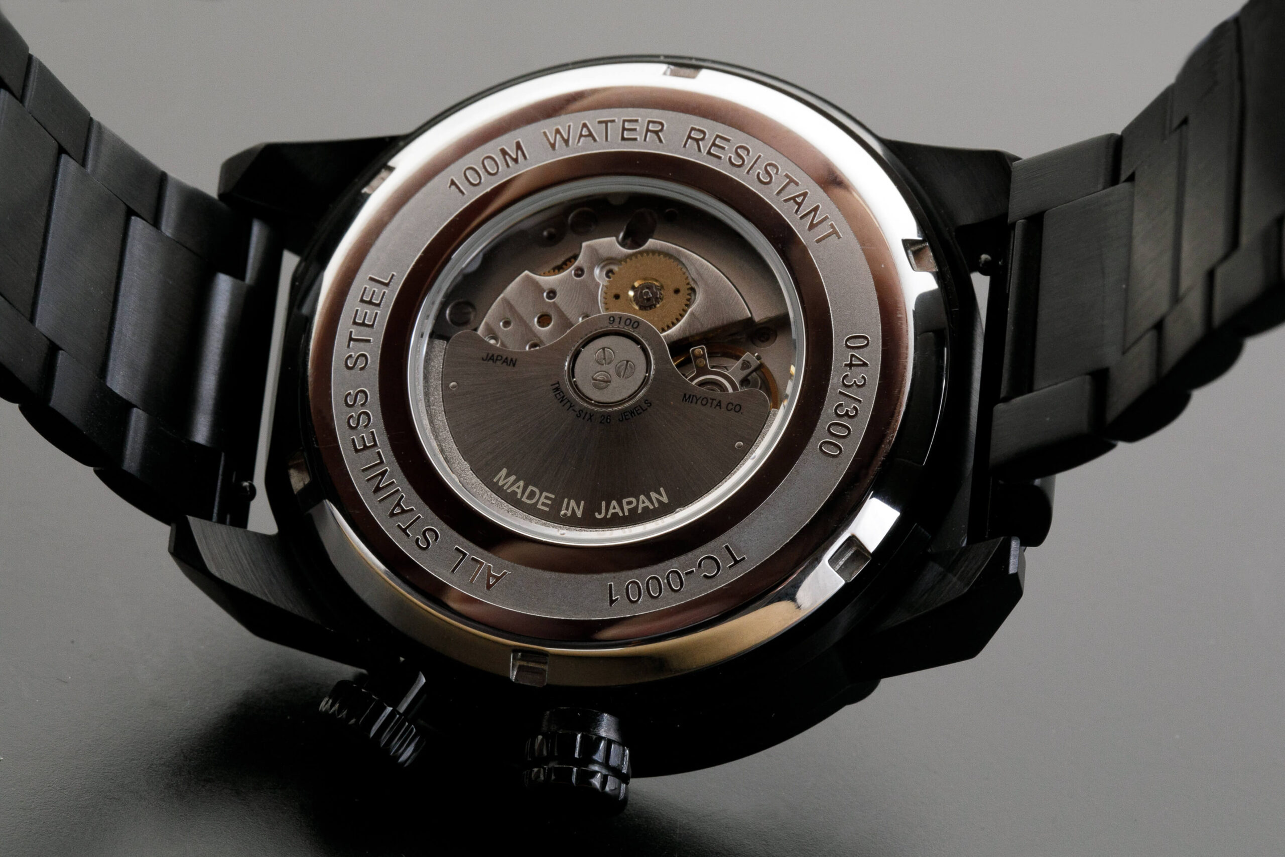 メタル&革ベルト・セット時計(黒×黒) | トワクレ｜Trois Clefs
